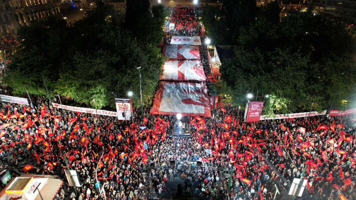 Congratulations for the KKE election results