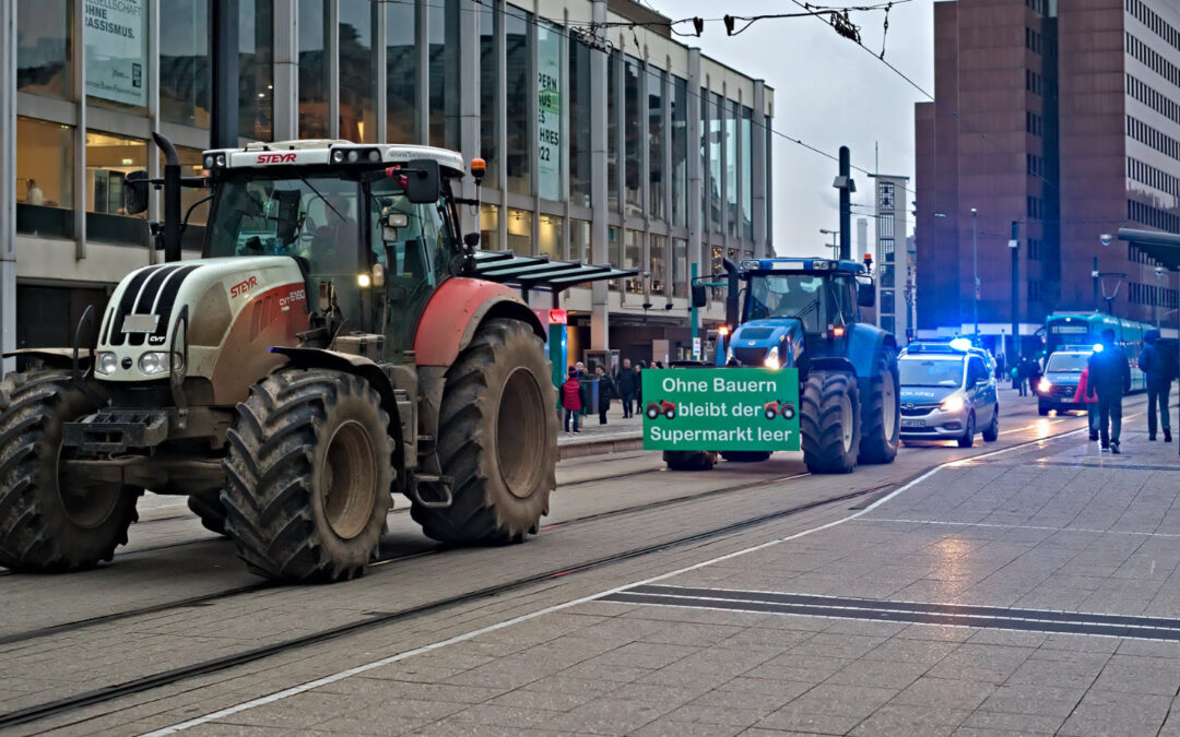 De Europese Communistische Actie staat aan de zijde van de strijdende boeren in Europa