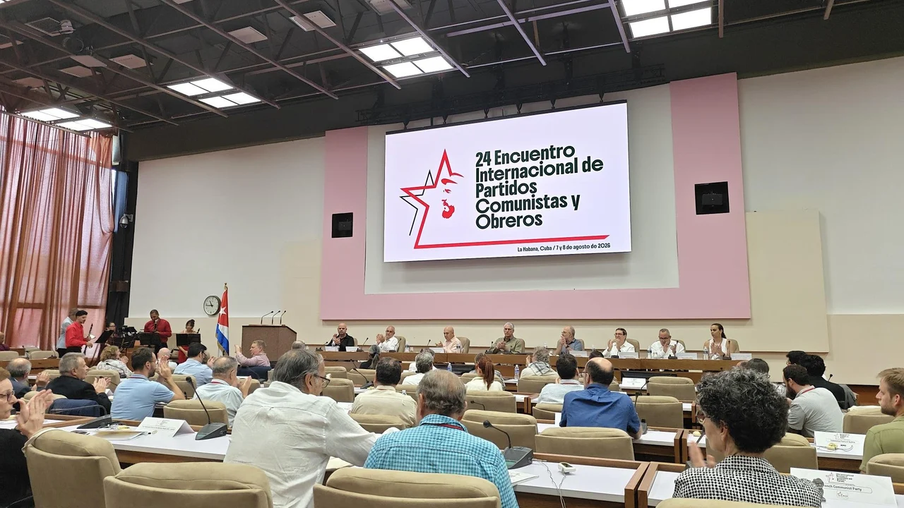 24e Internationale Bijeenkomst van Communistische en Arbeiderspartijen in Havana van 7 tot en met 9 augustus 2026.